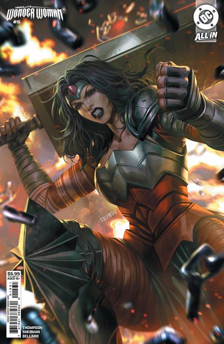 Pre-Order: Absolute Wonder Woman #15 – Cover B by Derrick Chew
