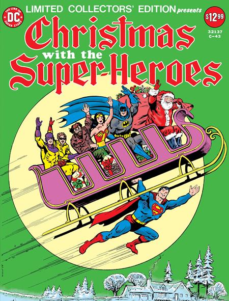 LIMITED COLLECTORS EDITION #43 CHRISTMAS WITH THE SUPER-HEROES FACSIMILE EDITION CVR A CURT SWAN FOIL