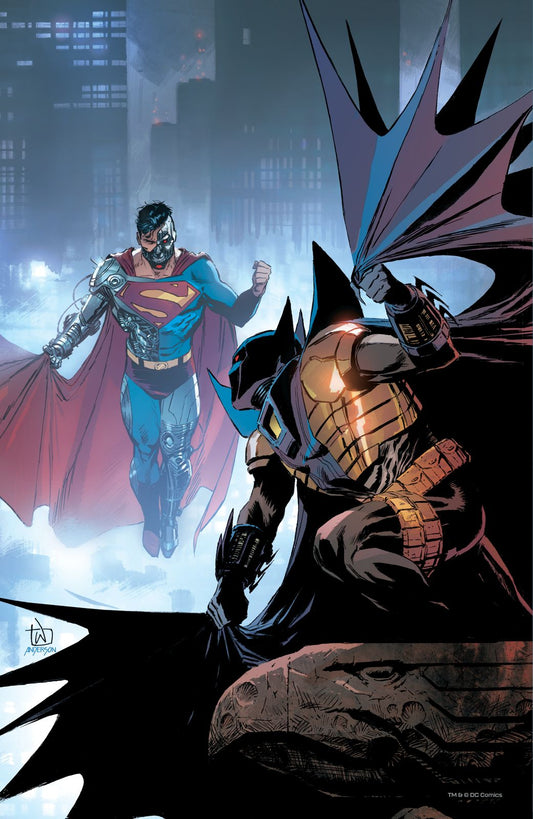 Batman / Superman: World’s Finest #1 Cover E Lee Weeks Team Virgin Foil Variant – Arabic Edition (FOMO Comics)