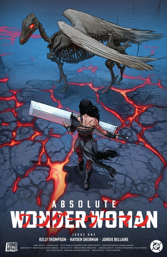PRE ORDER: Absolute Wonder Woman #1 – Akira Homage Variant by Javier Fernández – Arabic Edition – Limited to 1,500 Copies