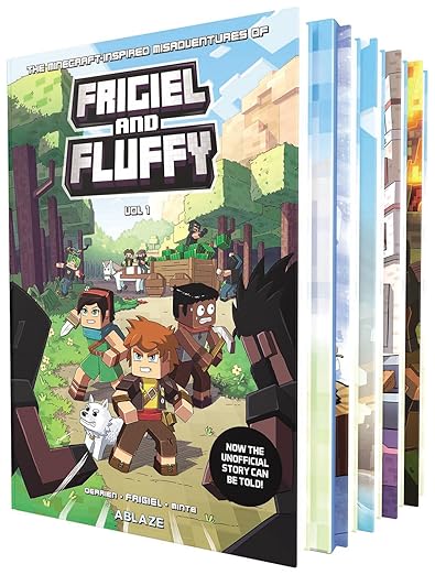 The Minecraft-Inspired Misadventures of Frigiel & Fluffy Vol 1-5 Box Set (Minecraft-inspired Misadventures of Frigiel & Fluffy, 1-5)