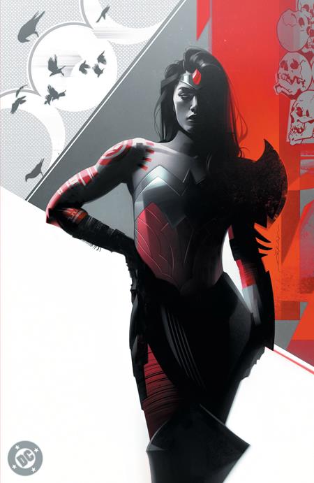 ABSOLUTE WONDER WOMAN #1 CVR G INC 1:50 JEFF DEKAL VIRGIN CARD STOCK Arabic