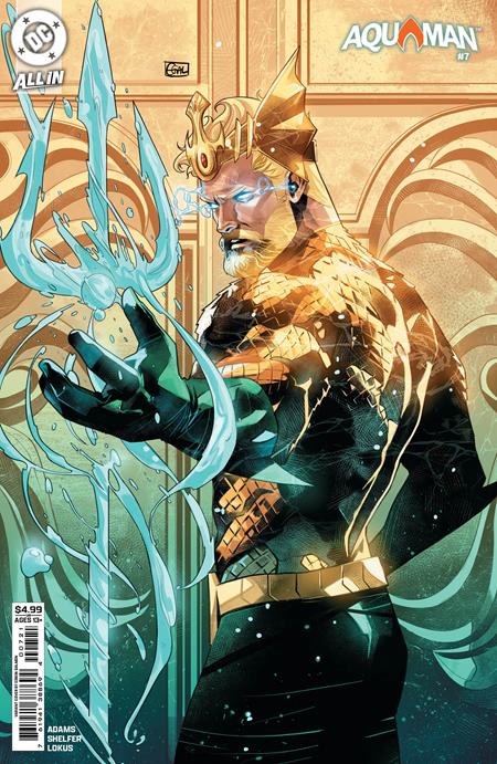 AQUAMAN #7 CVR B EDWIN GALMON CARD STOCK VAR