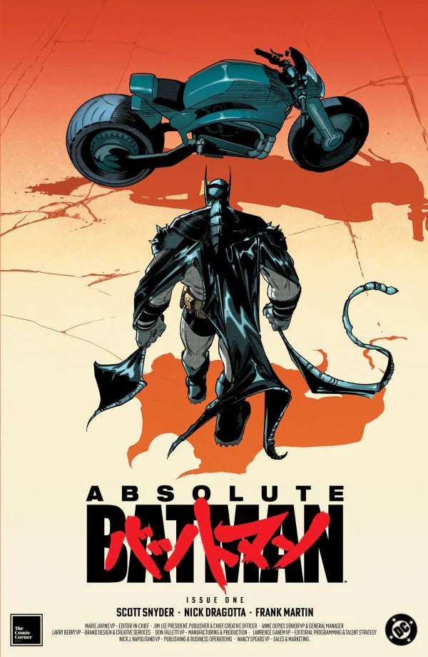 ABSOLUTE BATMAN #1 JAVIER FERNANDEZ VAR CVR Akira Homage (Middle East Limited Print)