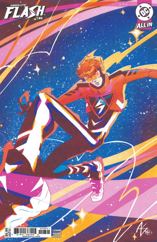 ABSOLUTE FLASH #8 COVER D A. L. KAPLAN VARIANT
