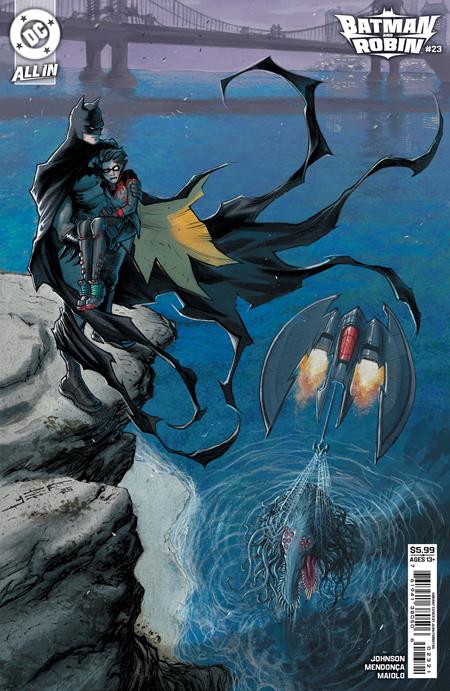 BATMAN AND ROBIN #23 CVR B JUAN FERREYRA CARD STOCK VAR