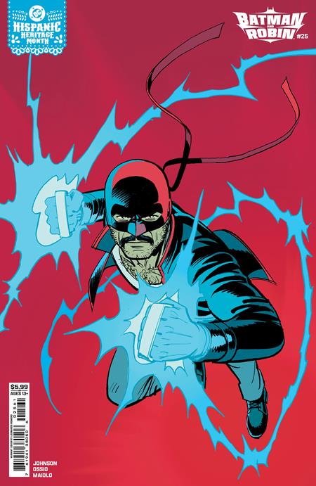 BATMAN AND ROBIN #25 CVR E LEONARDO ROMERO HISPANIC HERITAGE MONTH EL GAUCHO CARD STOCK VAR