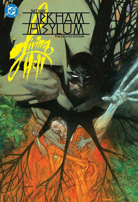 BATMAN ARKHAM ASYLUM LIVING HELL DELUXE EDITION HC