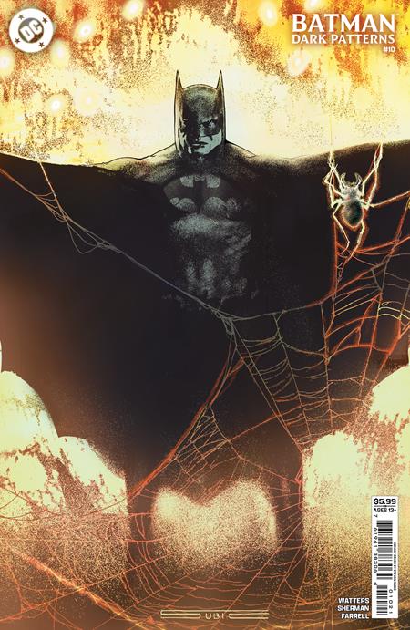 BATMAN DARK PATTERNS #10 (OF 12) CVR B STEVAN SUBIC CARD STOCK VARIANT