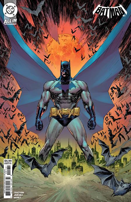 BATMAN #1 CVR C MARC SILVESTRI CARD STOCK VAR (PRE-ORDER)