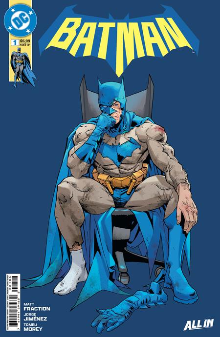 BATMAN #1 Second Printing Cvr D Jorge Jimenez Card Stock Var