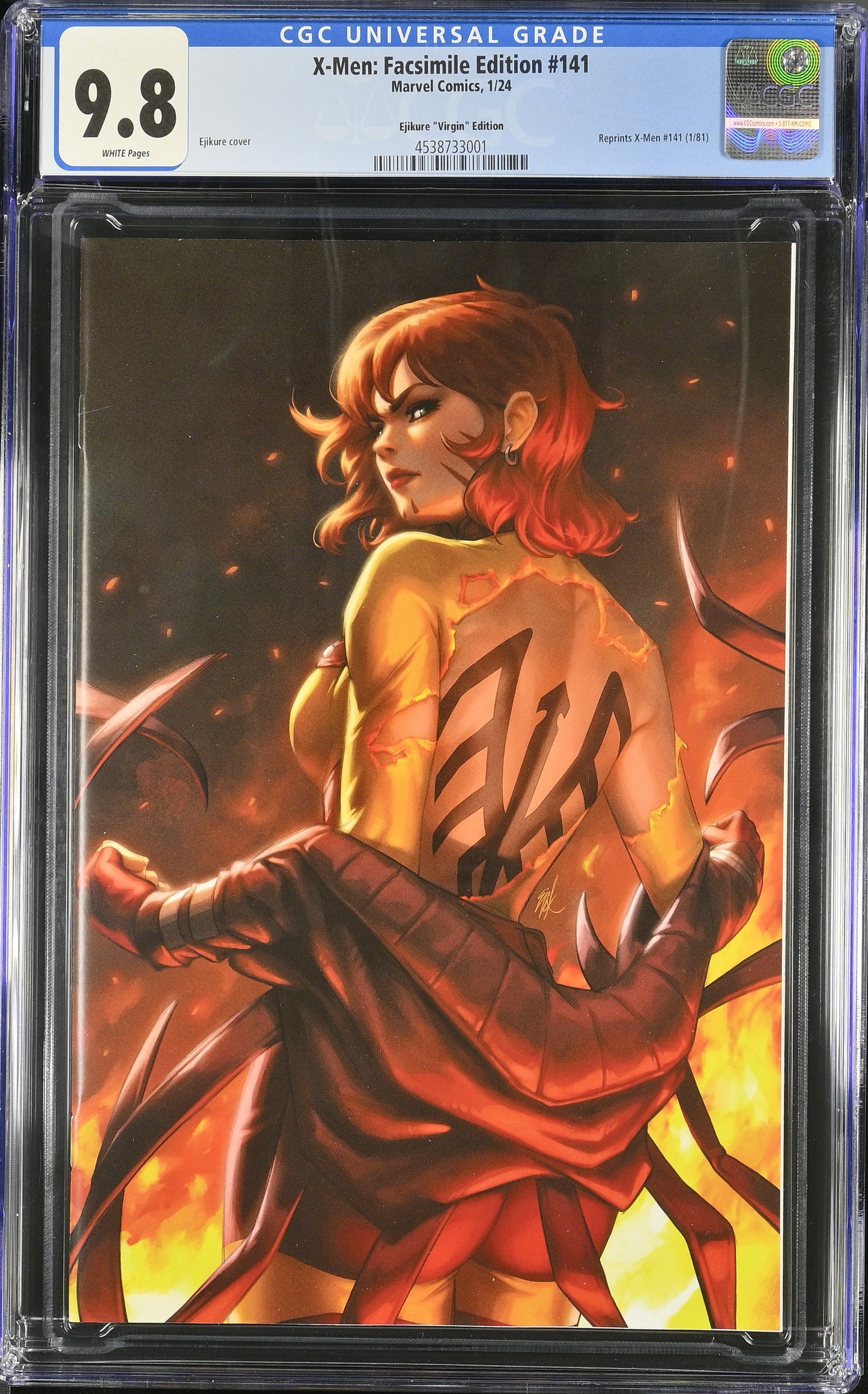 X-Men #141 Facsimile Edition CGC 9.8 | Ejikure “Virgin” Variant | Marvel Comics (2024)