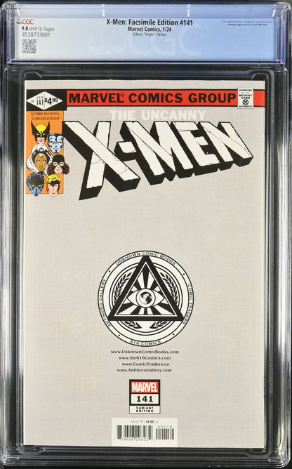X-Men #141 Facsimile Edition CGC 9.8 | Ejikure “Virgin” Variant | Marvel Comics (2024)