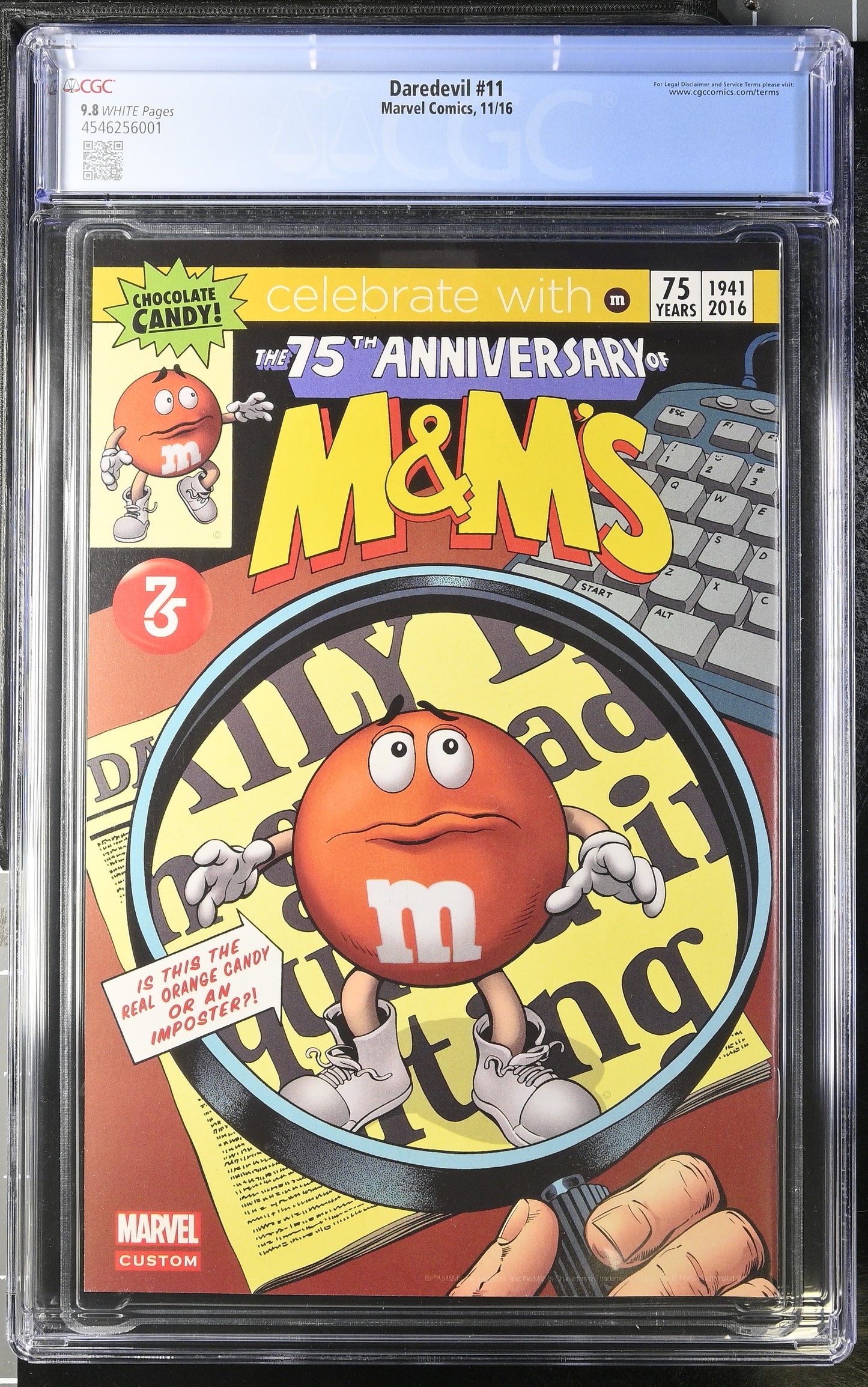 Daredevil #11 (2016) – CGC 9.8 White Pages | 1st Appearance of Muse | Marvel Comics