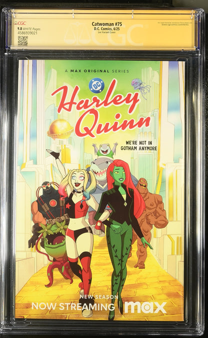 Catwoman #75 – CGC 9.8 Signature Series | InHyuk Lee Variant | Signed & Sketched | DC Comics (June 2025)