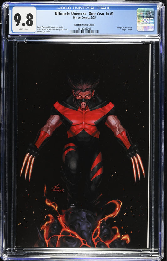 Ultimate Universe: One Year In #1 – East Side Comics Virgin Variant (MegaCon Exclusive) CGC 9.8