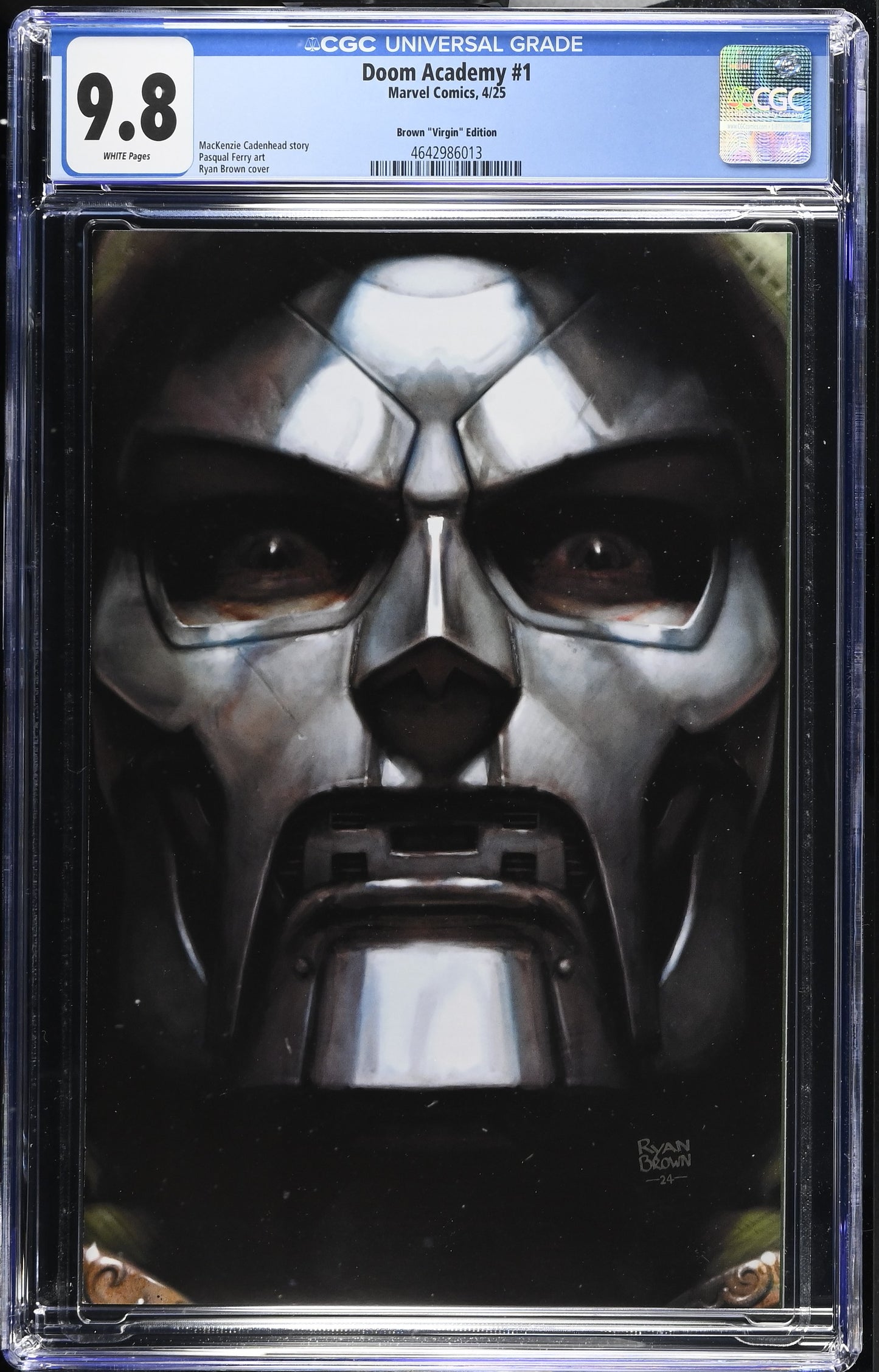 Doom Academy #1 – Brown Virgin Variant CGC 9.8