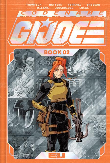 GI JOE DLX EDITION HC BOOK 02 MARCO FERRARI SPOT FOIL CVR