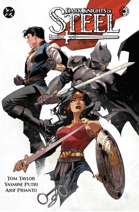 DARK KNIGHTS OF STEEL THE DELUXE EDITION HC DAN MORA VAR CVR