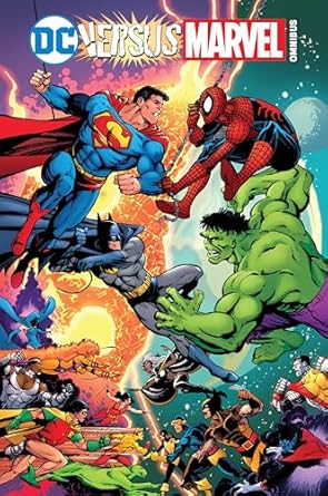 DC VERSUS MARVEL OMNIBUS HC DIRECT MARKET EXCLUSIVE JIM LEE & SCOTT WILLIAMS WRAPAROUND VAR