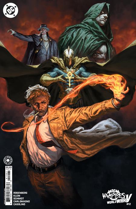 DC VS VAMPIRES WORLD WAR V #12 (OF 12) CVR C DAT PHAN CARD STOCK VAR