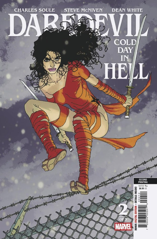 Daredevil: Cold Day in Hell #2 2nd Printing Steve McNiven