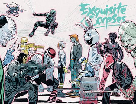 EXQUISITE CORPSES #1 2ND PTG WRAP AROUND VAR CVR A MICHAEL WALSH (MR)