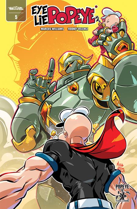 EYE LIE POPEYE #5 (OF 5) CVR A MARCUS WILLIAMS