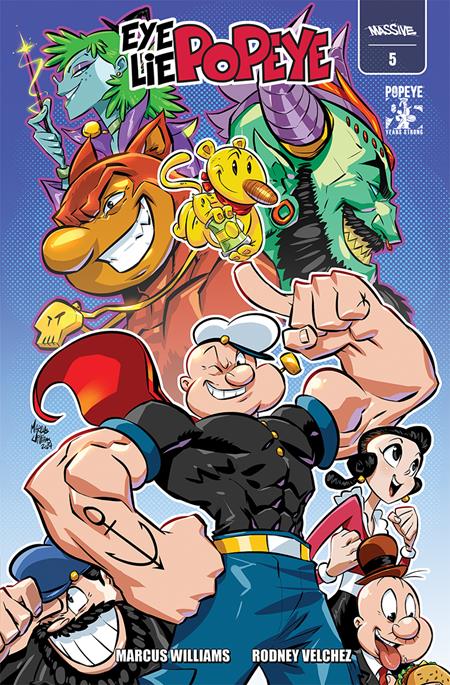 EYE LIE POPEYE #5 (OF 5) CVR B MARCUS WILLIAMS VAR