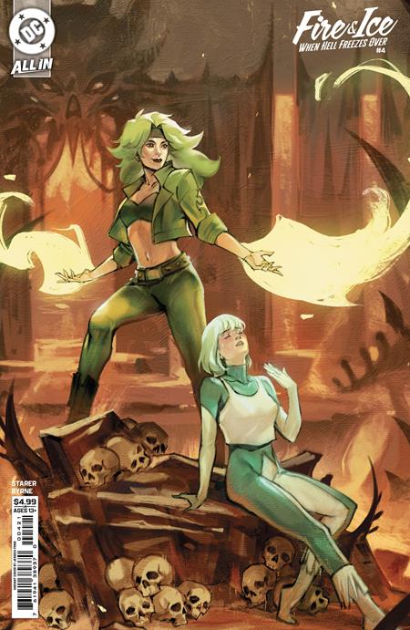 FIRE & ICE WHEN HELL FREEZES OVER #4 (OF 6) CVR B JESSICA FONG CARD STOCK VAR