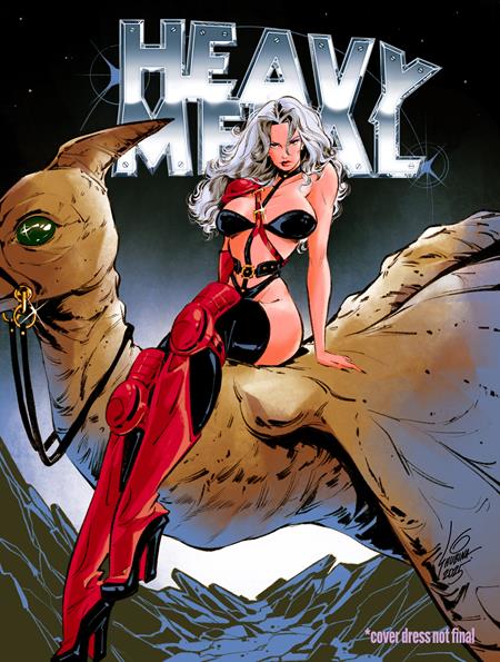 HEAVY METAL MAGAZINE #3 CVR D SVETA SHUBINA MASSIVE SELECT EXCLUSIVE VAR (MR)