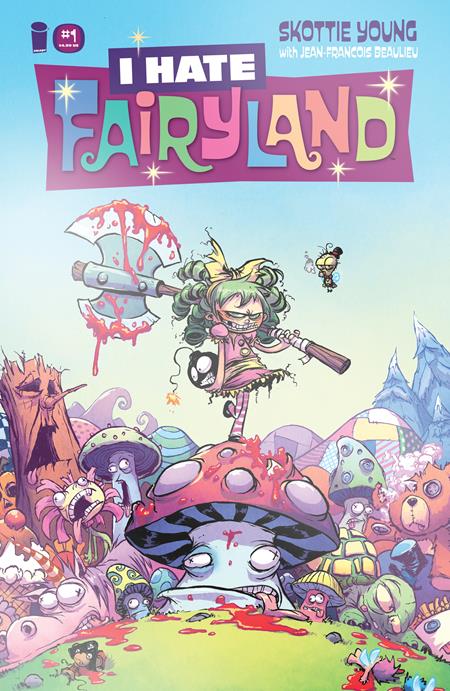 I HATE FAIRYLAND #1 FACSIMILE EDITION CVR B SKOTTIE YOUNG FOIL VAR (MR)