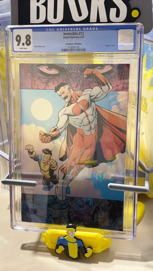 Invincible #12 Convention Foil Edition CGC 9.8 (Virgin Cover, Ryan Ottley Cover, Image Skybound)