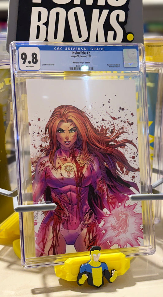 Invincible #2 Whatnot “Virgin” Edition CGC 9.8 (Tyler Kirkham Cover, Image Skybound)