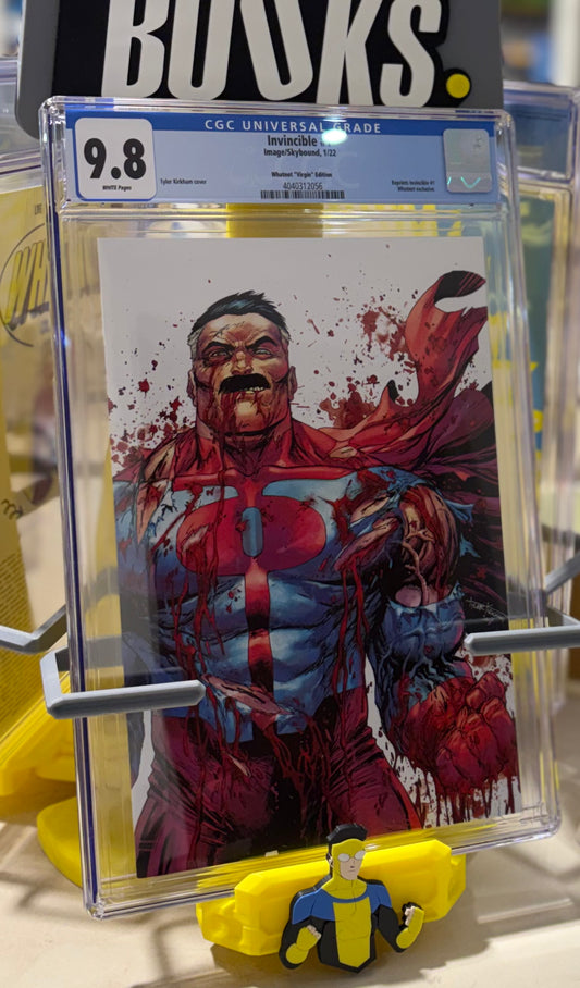 Invincible #1 Whatnot “Virgin” Edition CGC 9.8 (Tyler Kirkham Cover, Image Skybound)