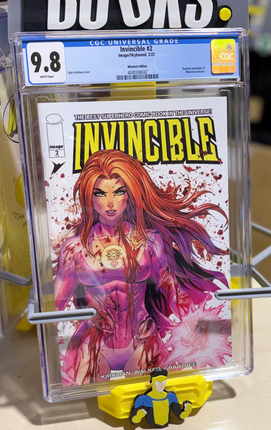 Invincible #2 Whatnot Edition CGC 9.8 (Tyler Kirkham Cover, Image Skybound)