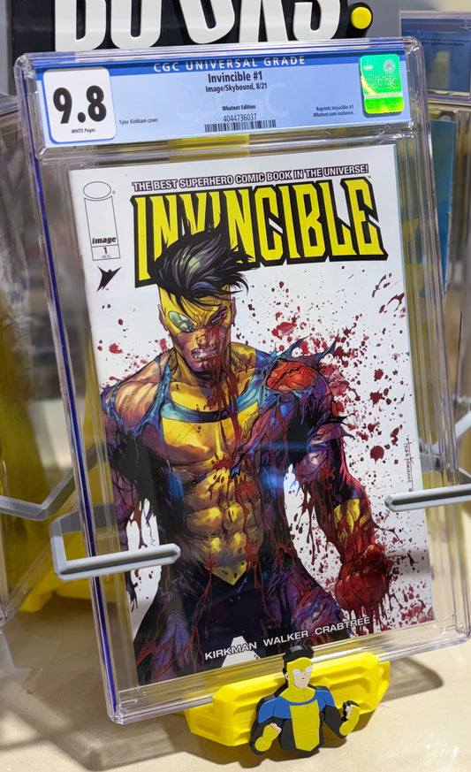 Invincible #1 Whatnot Edition CGC 9.8 (Tyler Kirkham Cover, Image Skybound)