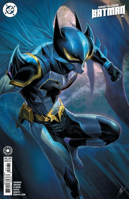 IMMORTAL LEGEND BATMAN #1 (OF 6) CVR B HOMARE CARD STOCK VAR (PRE-ORDER)