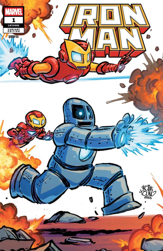 Iron Man #1 Skottie Young Connecting Variant