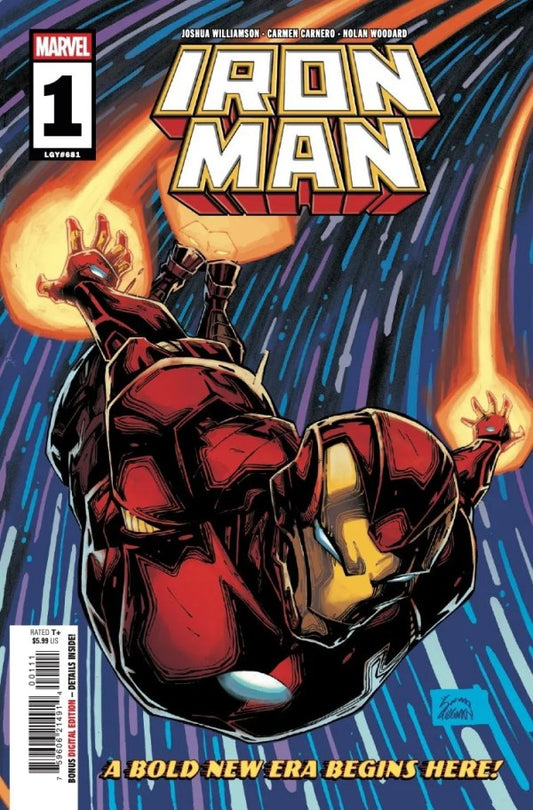 Iron Man #1 cvr A by Ryan Stegman