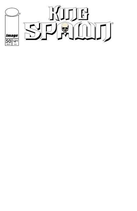KING SPAWN #50 CVR D BLANK SKETCH VAR