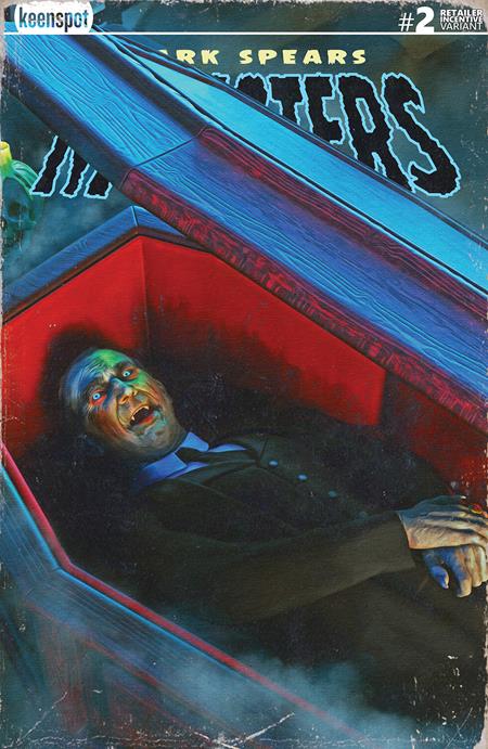 MARK SPEARS MONSTERS #2 Third Printing Cvr B Inc 1:20 Mark Spears Waking The Dead Var (FREE) (NET)