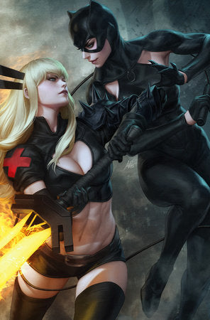 MARVEL/DC: DEADPOOL/BATMAN #1 ARTGERM VIRGIN VARIANT[1:100] (PRE-ORDER)