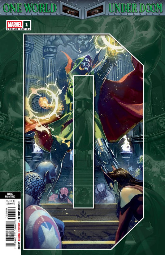 One World Under Doom #1 3rd Printing Connecting