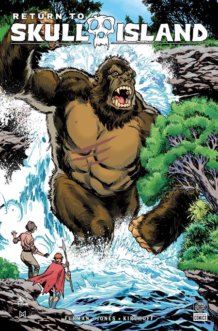 RETURN TO SKULL ISLAND #4 (OF 4) CVR A STAZ JOHNSON