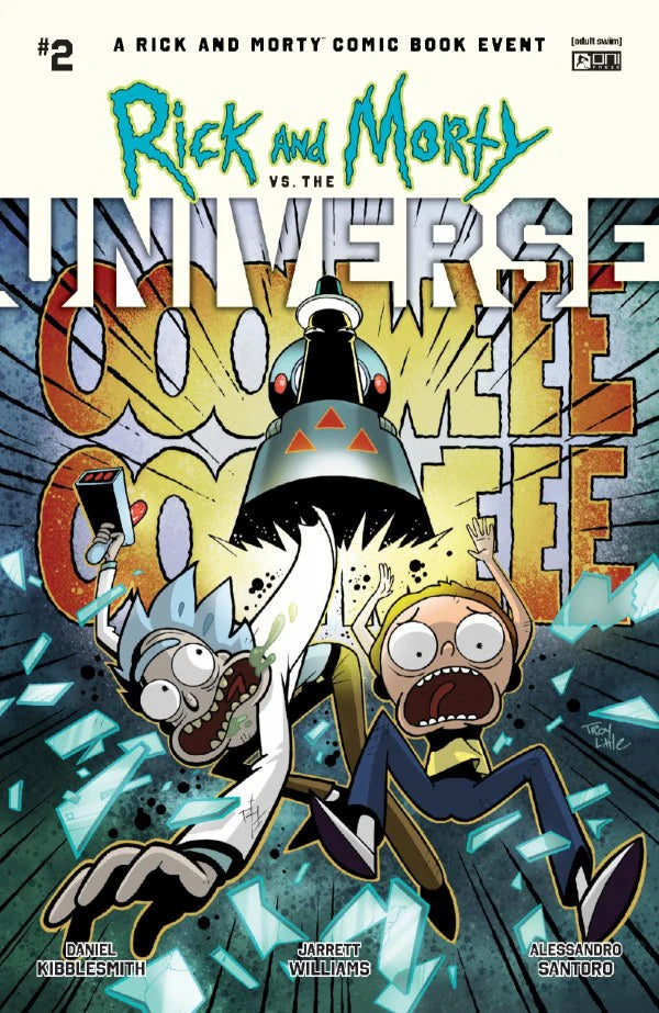 RICK AND MORTY VS THE UNIVERSE #1 (OF 4) CVR D BLANK SKETCH VAR