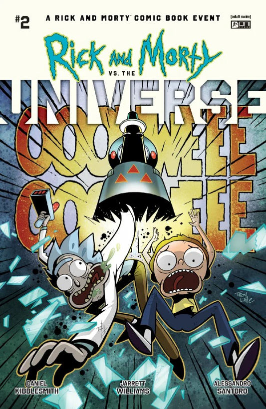 RICK AND MORTY VS THE UNIVERSE #1 (OF 4) CVR D BLANK SKETCH VAR