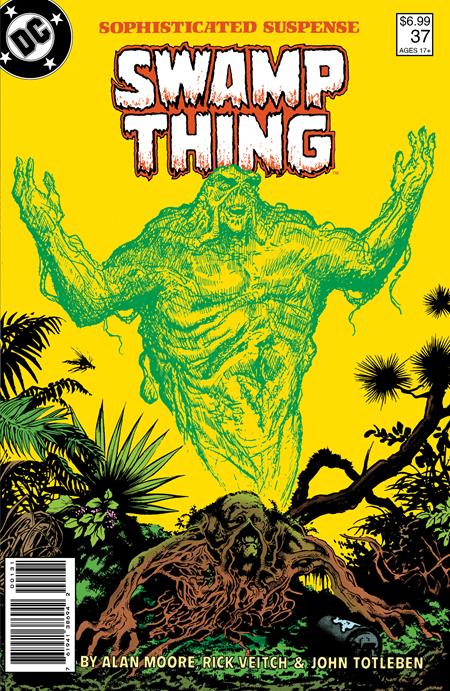 SAGA OF THE SWAMP THING #37 FACSIMILE EDITION CVR D STEPHEN R BISSETTE & JOHN TOTLEBEN FOIL VAR (MR