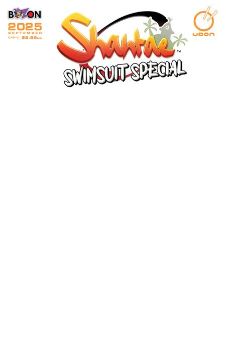 SHANTAE SWIMSUIT SPECIAL #1 (ONE SHOT) CVR C BLANK SKETCH