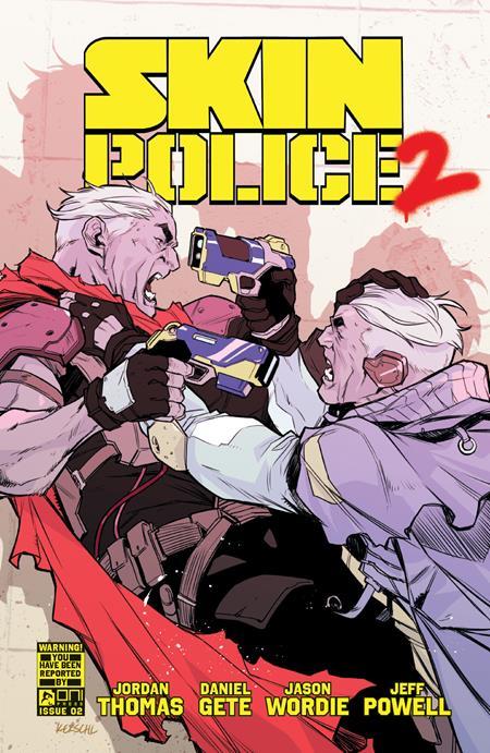 SKIN POLICE 2 #2 (OF 4) CVR B KARL KERSCHL VAR